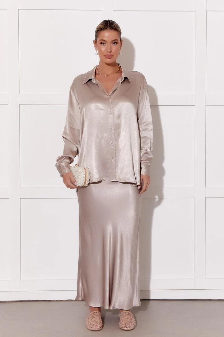 ADORNE AJD1461 SHIRT SATIN