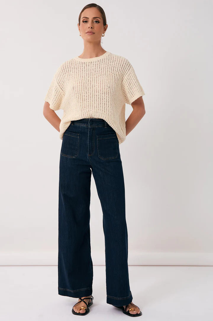 ADORNE AJD1994 LUCY POCKET DENIN PANT