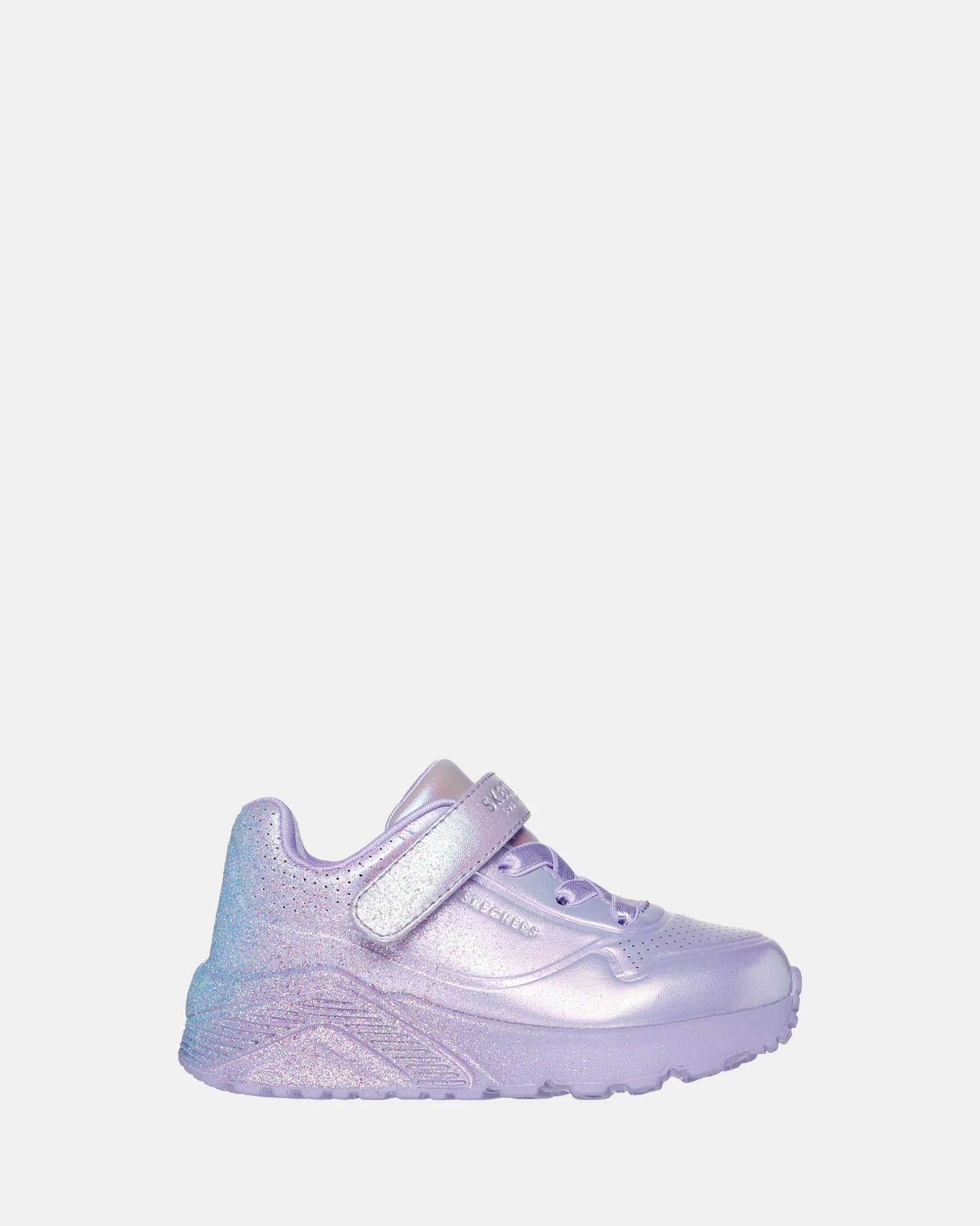SKECHERS UNO LITE 310394N METALLIC SPARKLE LAVENDER
