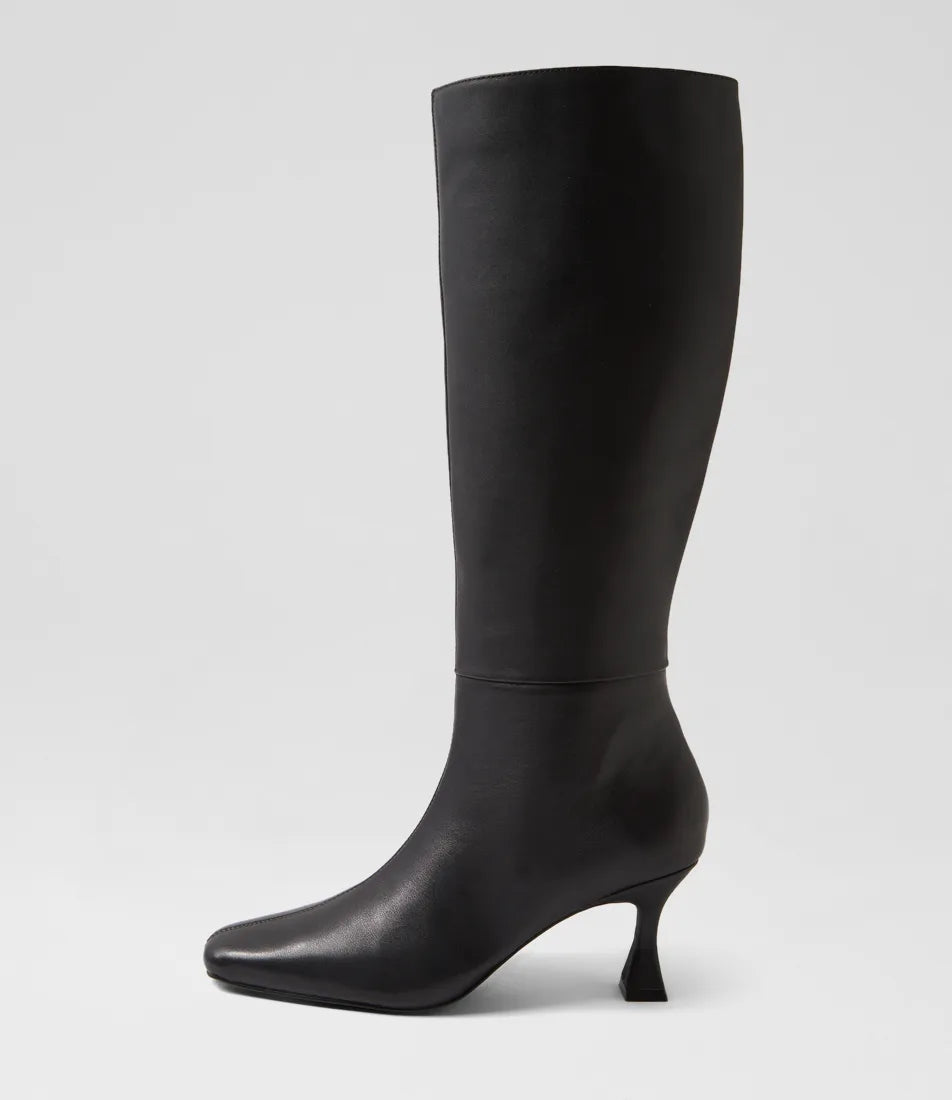 MOLLINI ROWSE BLACK LEATHER