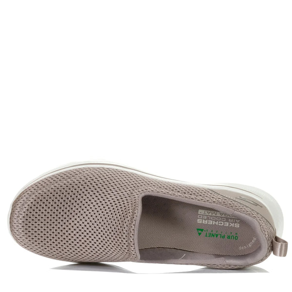 SKECHERS 125209 GO WALK 7 RAZI TAUPE – Hartwell Shoes