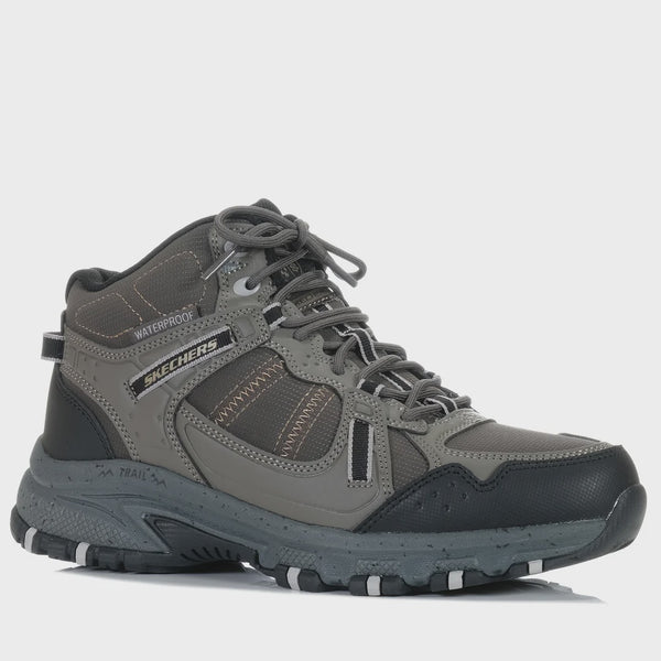 SKECHERS 237380 HILLCREST CROSS SHIFT BROWN/BLACK – Hartwell Shoes