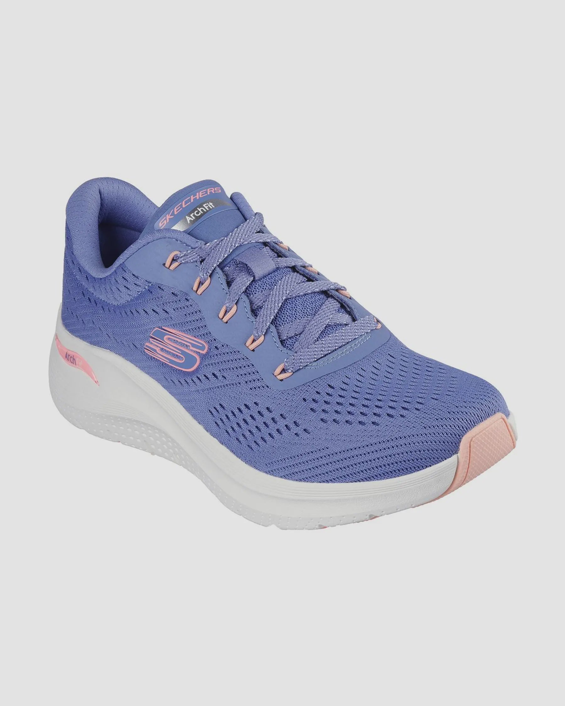 SKECHERS 150051 ARCHFIT 2.0 BIG LEAGUE BLUE PINK