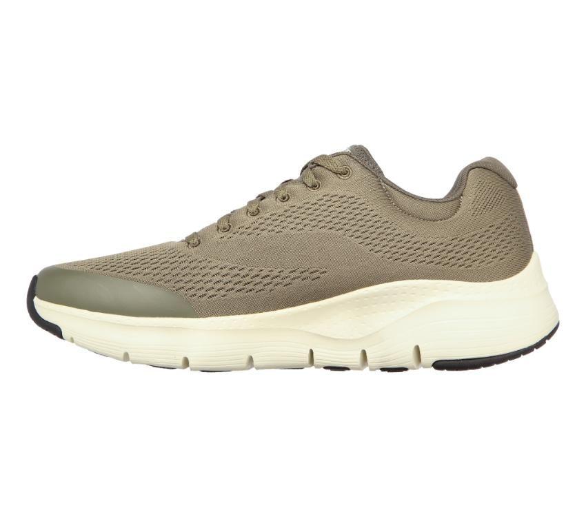 MENS SKECHERS 232040 ARCH FIT OLIVE