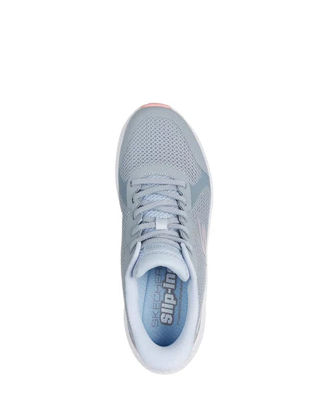 SKECHERS GO RUN CONSISTENT 2.0 128619 GREY LIGHT BLUE