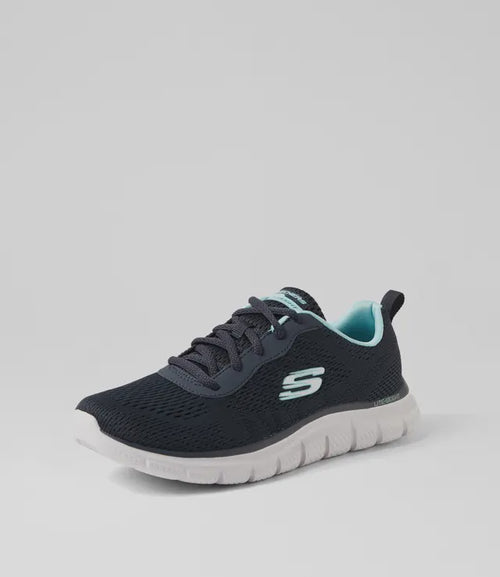 SKECHERS 150141 TRACK NEW STAPLE NAVY AQUA