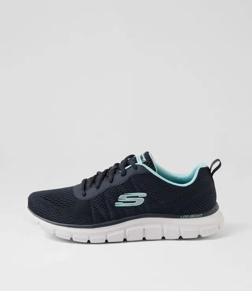 SKECHERS 150141 TRACK NEW STAPLE NAVY AQUA