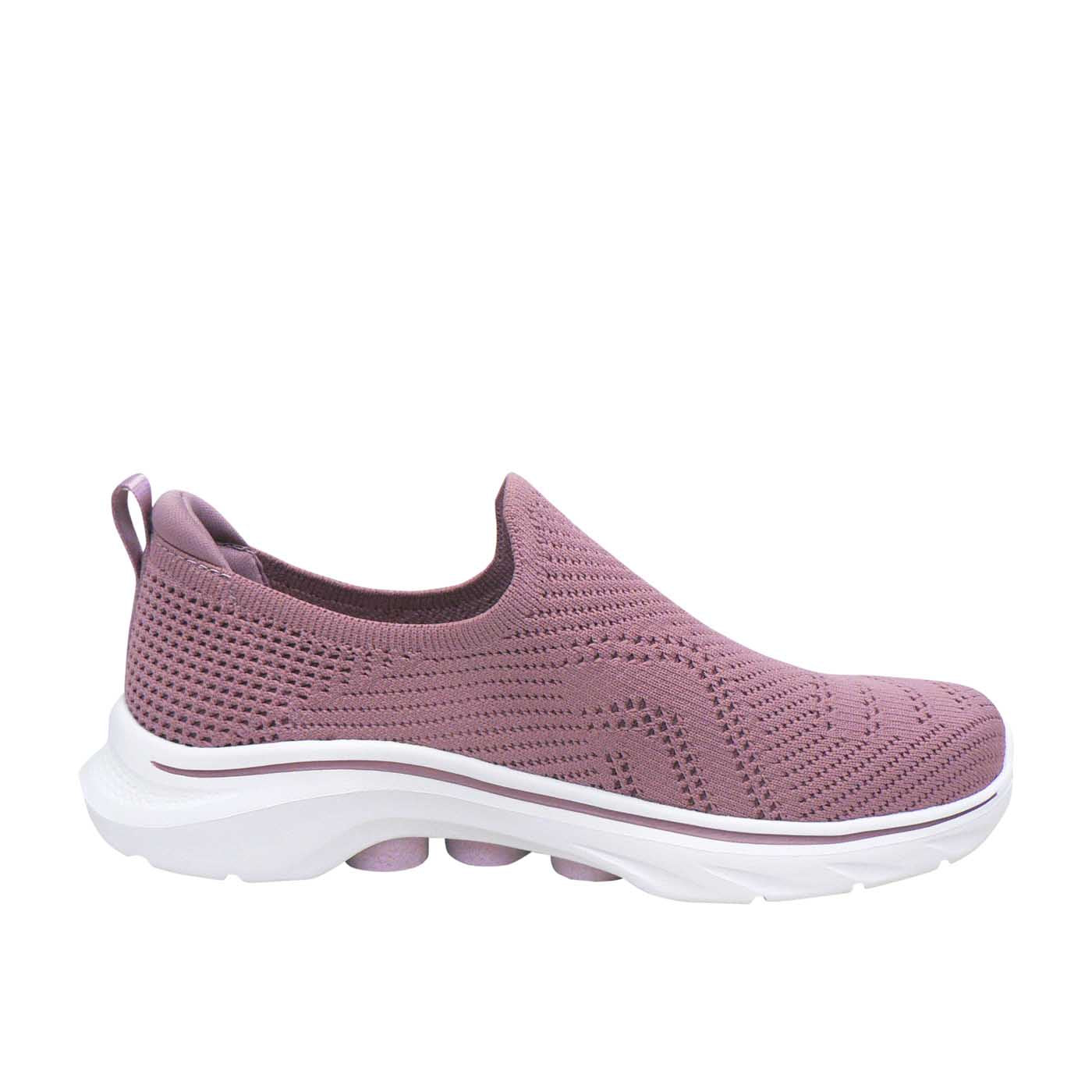 SKECHERS 125204 GO WALK 7 AMINA MAUVE – Hartwell Shoes