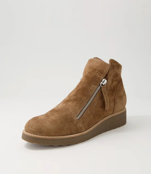 TOP END OHMY LT CHOC SUEDE